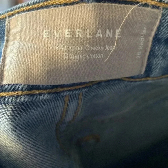 Everlane - the original cheeky jean - size 26R - great condition - light wash - Picture 7 of 7